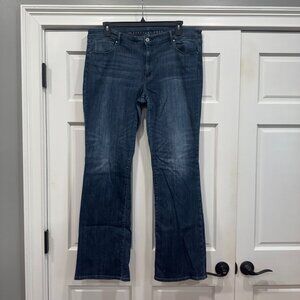White House Black Market Mid-Rise Everyday Soft Bootcut Jeans - Size 18L - NWOT